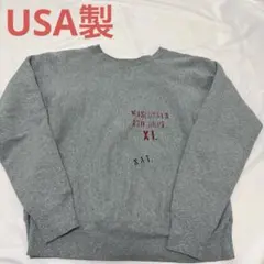 【USA製】復刻　チャンピオン　リバースウィーブ　単色タグ　XL ステンシル