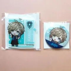 にじさんじ　叶　アクリルキーホルダー　缶バッジ　2022