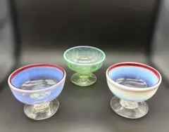 明治から大正時代カフェで使われたアイスクリームコップ和 ガラス