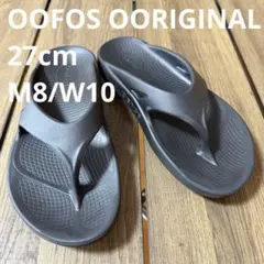 OOFOS ウーフォス OOriginal 27cm M8 W10 BLACK