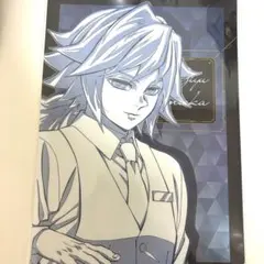 鬼滅の刃　モクテルバー ロト第二弾 冨岡義勇 A4メタリッククリアファイル