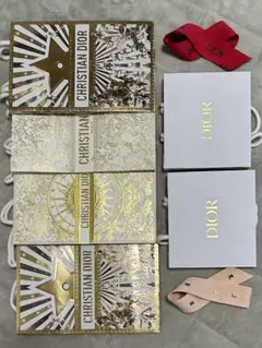 ディオール ショップ袋セット リボン付き Dior 紙袋