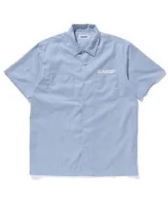 XLARGE ライトブルー ワークシャツ