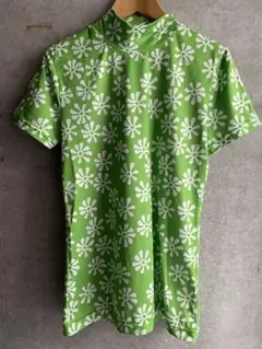 ★エンフォルド Wave flower スタンドネックTシャツ