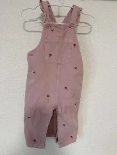 ZARA baby お花刺繍オーバーオール　6-9M