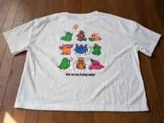 新品タグ付き　しまむら　おばけバックプリント　Tシャツ　L