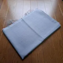 ウール生地　薄手　グレー　約100cm x 約150cm