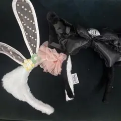 USJ ハローキティ カチューシャ イースター 真夜中のメロクロ　クロミ