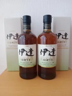 ニッカ「伊達」 宮城県限定 宮城峡蒸溜所 ７００ml 【２本セット】 箱付き ②のサムネイル