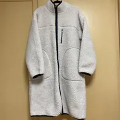 ロングコート フリースジャケット ロング丈 アウター ベンチコート