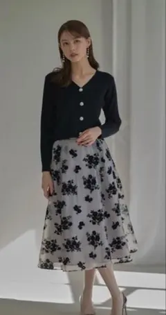 新品未使用★toccoフレアスカート