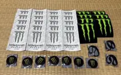 モンスター　エナジー　ステッカー&バッジ&ラバーバンド　新品