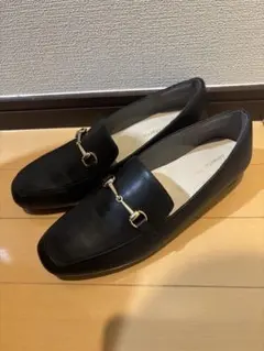 ブラックローファー ゴールド金具(箱あり)