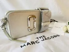 MARC JACOBS スナップショット カメラバッグ シルバー