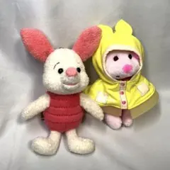 ディズニー　ピグレット　ぬいぐるみ　キーチェーン