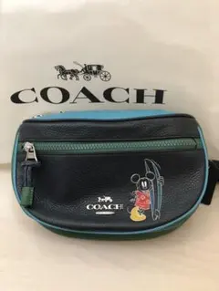 コーチディズニーコラボ　ボディバッグウエストポーチ　新品未使用