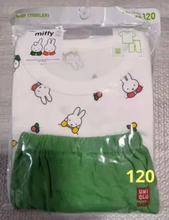 ユニクロ　ドライパジャマ　半袖　120 ミッフィー