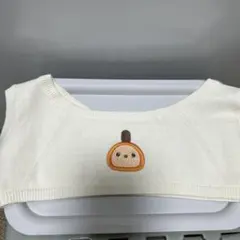 ラボット　にっとプルオーバー　オフホワイト