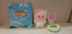 Yooki　サマーパーティー　ネコぬいぐるみ　ピンク