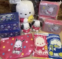 サンリオハッピーくじグッズ まとめ売り ぬいぐるみ トートバック等