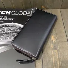 03b コードバン 二つ折り財布 2つ折り財布 メンズ 新品 黒 ブラック 馬