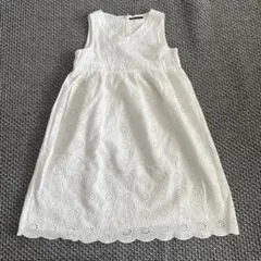 FTH カットレース　ノースリーブワンピース　 120cmのサムネイル