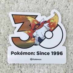 韓国限定 ポケモン ポップアップ 30周年ステッカー ウルガモス - メルカリ