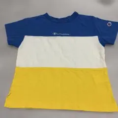 チャンピオン　半袖 Tシャツ 青/白/黄