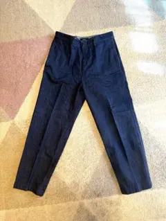 LOEFF ネイビー トラウザーズ LOEFF ネイビー トラウザーズ