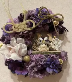 ★三日月型リース★布リース★子供の日★端午の節句★ハンドメイド