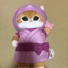 チ*コ様 mofusand 忍者にゃんBIGぬいぐるみ モフサンド ピンク