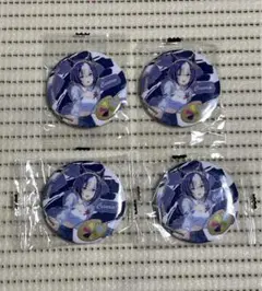 4点 バンダイ ナムコ カプセル 缶バッジ ペインタースタイル シーザリオ