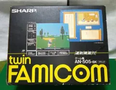 SHARP AN-505-BK ツインファミコン 箱 説明書のサムネイル