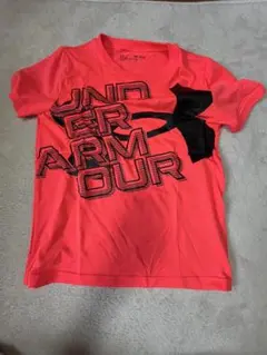 Under Armour アンダーアーマーオレンジ Tシャツ YMD/JM/M