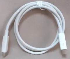 Apple Thunderboltケーブル サンダーボルト ホワイト 約1m