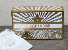 【Dior】ポーチ付き★2025ホリデー限定ギフトボックス一式　ゴールド