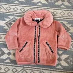 ピンク フリース アウター 80cm