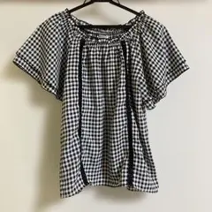 【大幅値下げ中】honeys チェック柄 ノースリーブ M