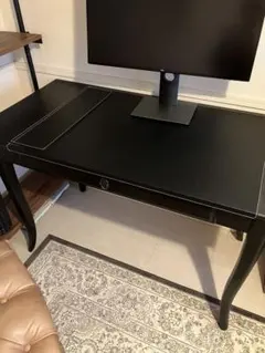 IKEAレア廃盤品LEKSVIKデスク　アンティーク風　木製　机 IKEAレア廃盤品LEKSVIKデスク アンティーク風 木製 机 - メルカリ