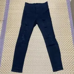 H&M DIVIDED ブラック スキニーデニム EUR 40