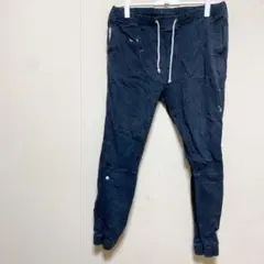 DIVIDED by H&M 【34】ネイビー カジュアルパンツ