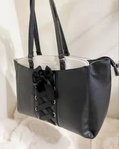 Merveilleux tous les jours トートバッグ　黒