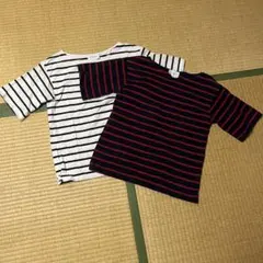UNITED ARROWS ボーダーカットソー2枚セット日本製