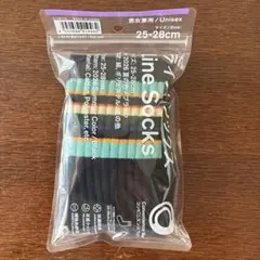 ファミマLine Socks 25-28cm 夏の色 ブラックのサムネイル