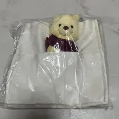 ぬいぐるみ付き トートバッグ