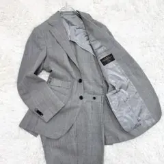BEAMS F グレースーツ 44 CANONICOセットアップ 極美品BEAMS F CANONICO スーツ セットアップ グレー 44 - メルカリ