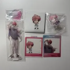 にじさんじ 海の家 一番くじ 赤城ウェン アクスタ 缶バッジ リング カード