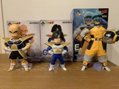 一番くじ ドラゴンボール B賞 クリリン C賞 孫悟飯 E賞 ブルマ フィギュア