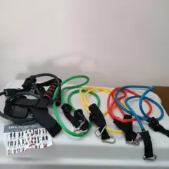 トレーニング　チューブ　セット　筋トレ　ダイエット　エクササイズ