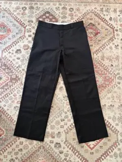 【美品】34×32 ディッキーズ ダブルニー ブラック 黒